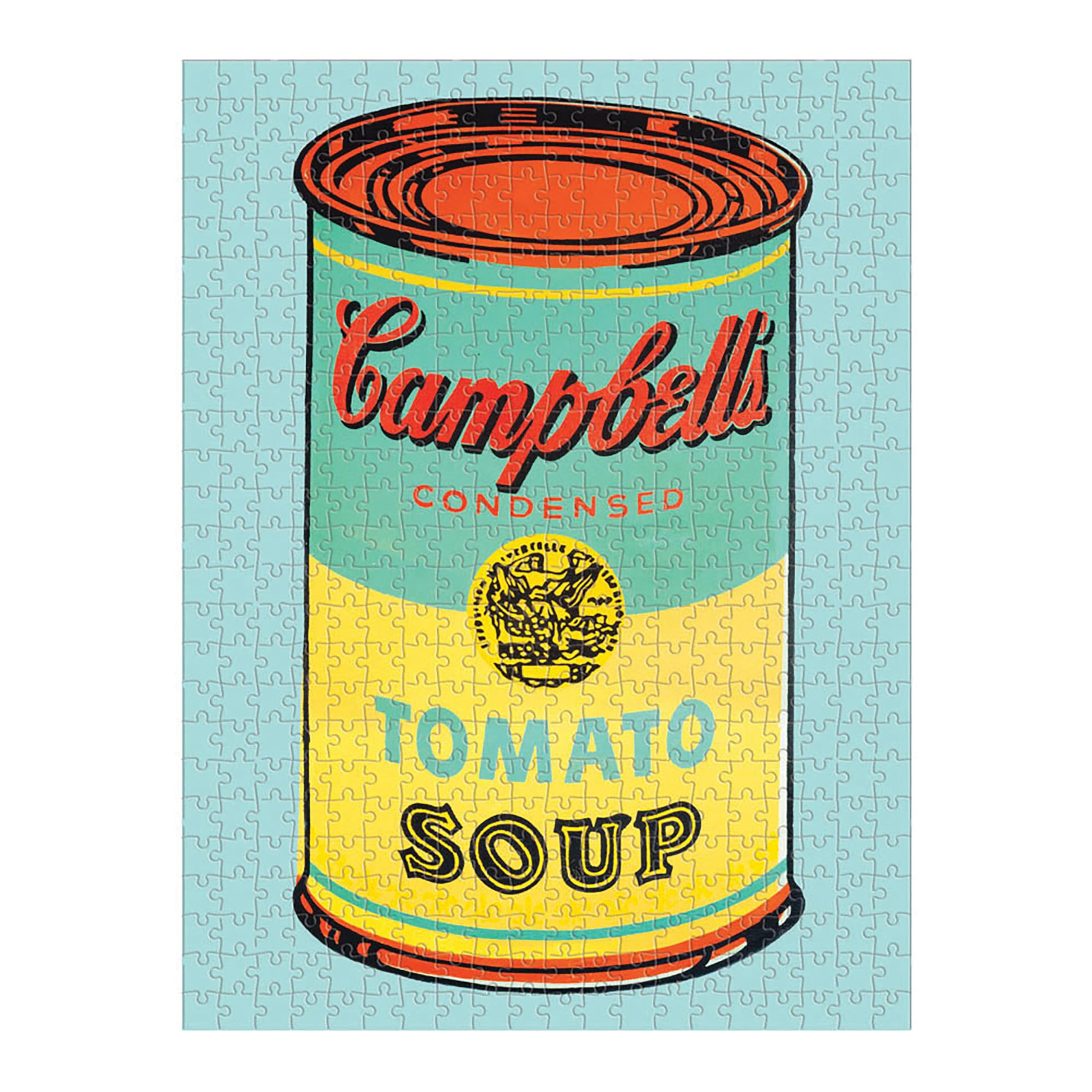 Amazon | Andy Warhol Soup Can 2-sided 500 Piece Puzzle